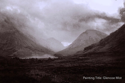 Glencoe Landscape Giclee Art Prints From Scotland-Glencoe Art Gallery