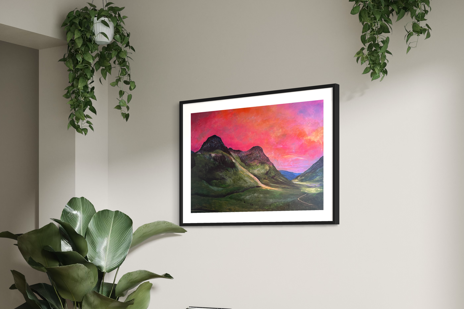 Glencoe Landscape Giclee Art Prints From Scotland-Glencoe Art Gallery