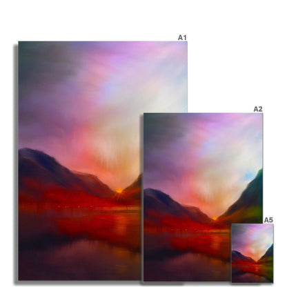 Glencoe Sunset Prints