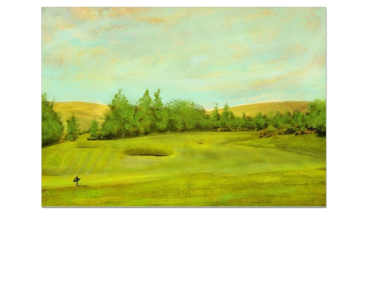 Gleneagles King's Golf Course, The 1st Painting Art Prints from my Historic & Iconic Art Gallery Collection