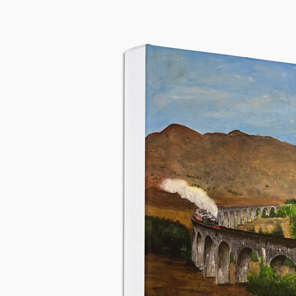 Glenfinnan Viaduct Art Eco Canvas-Scottish Highlands & Lowlands Art Gallery