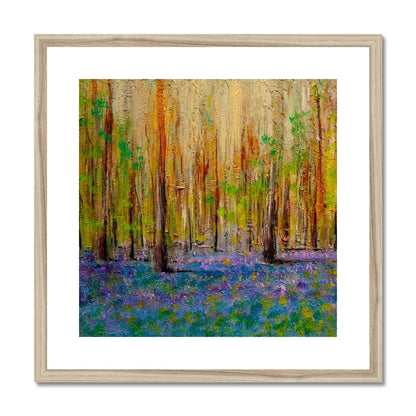 Highland Bluebells Painting | Framed &amp; Mounted Prints From Scotland