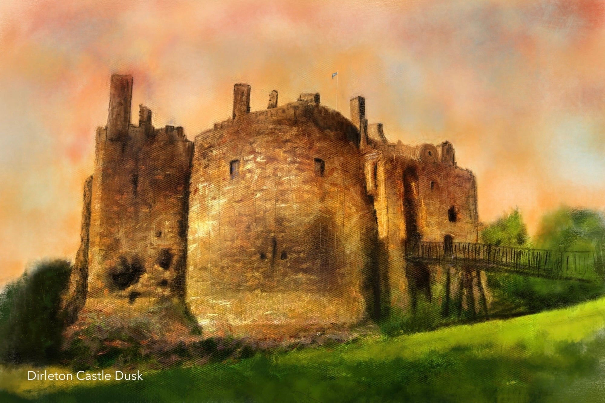 Historic & Iconic Canvas Art Prints From Scotland-Historic & Iconic Scotland Art Gallery