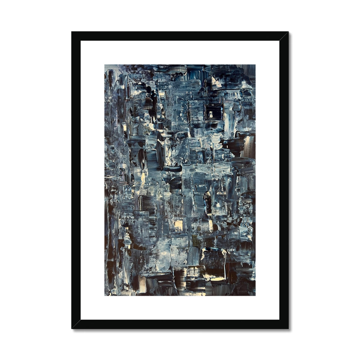 Inception Abstract Painting | Framed &amp; Mounted Prints From Scotland