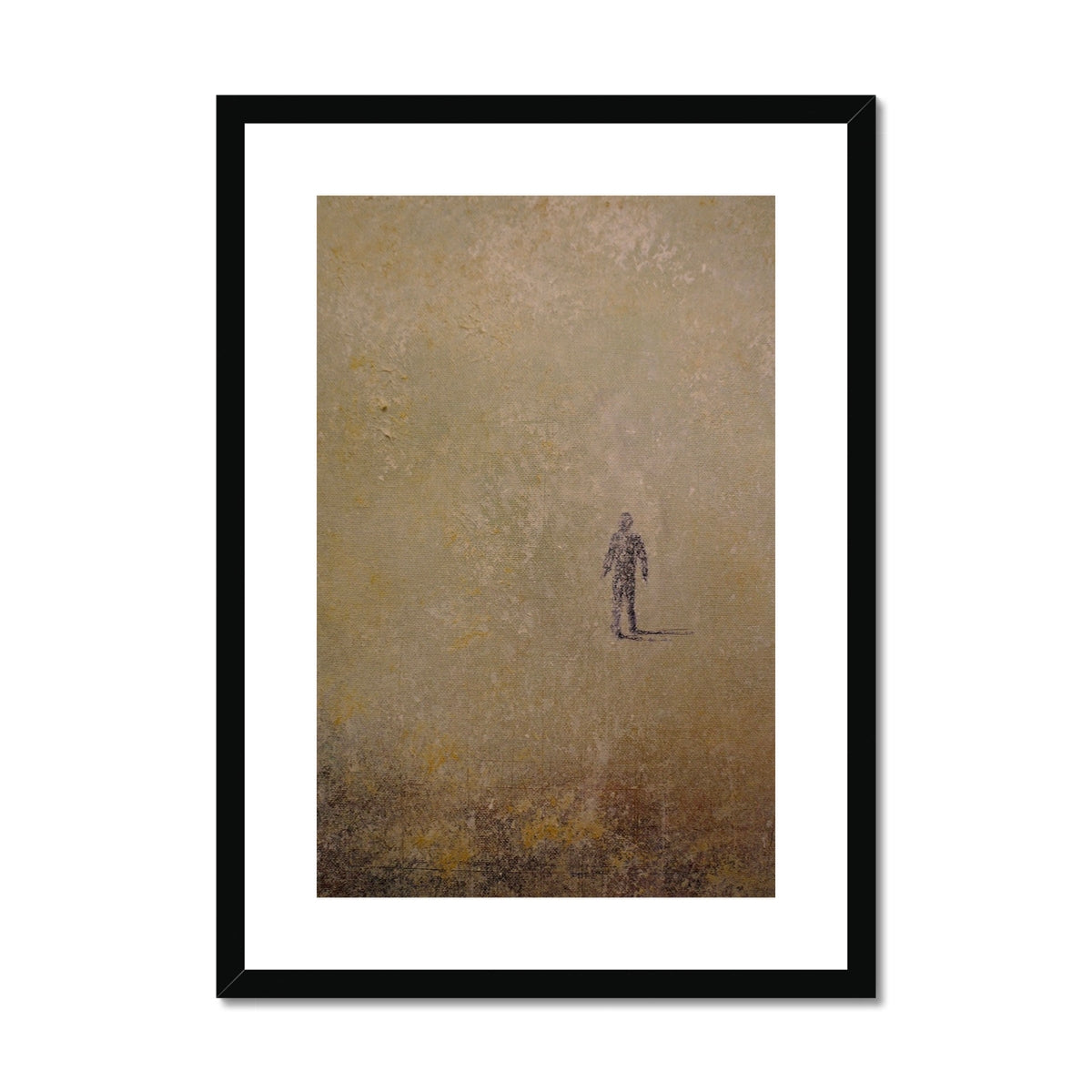 Into The Munro Mist Painting | Framed &amp; Mounted Prints From Scotland