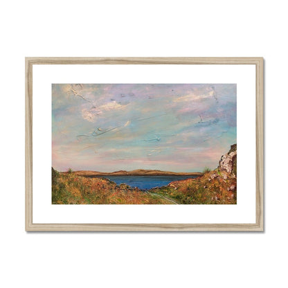 Jura From Crinan Painting | Framed &amp; Mounted Prints From Scotland