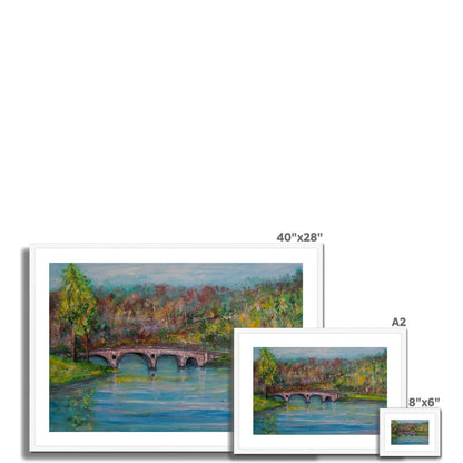 Kenmore Bridge Painting | Framed &amp; Mounted Prints From Scotland