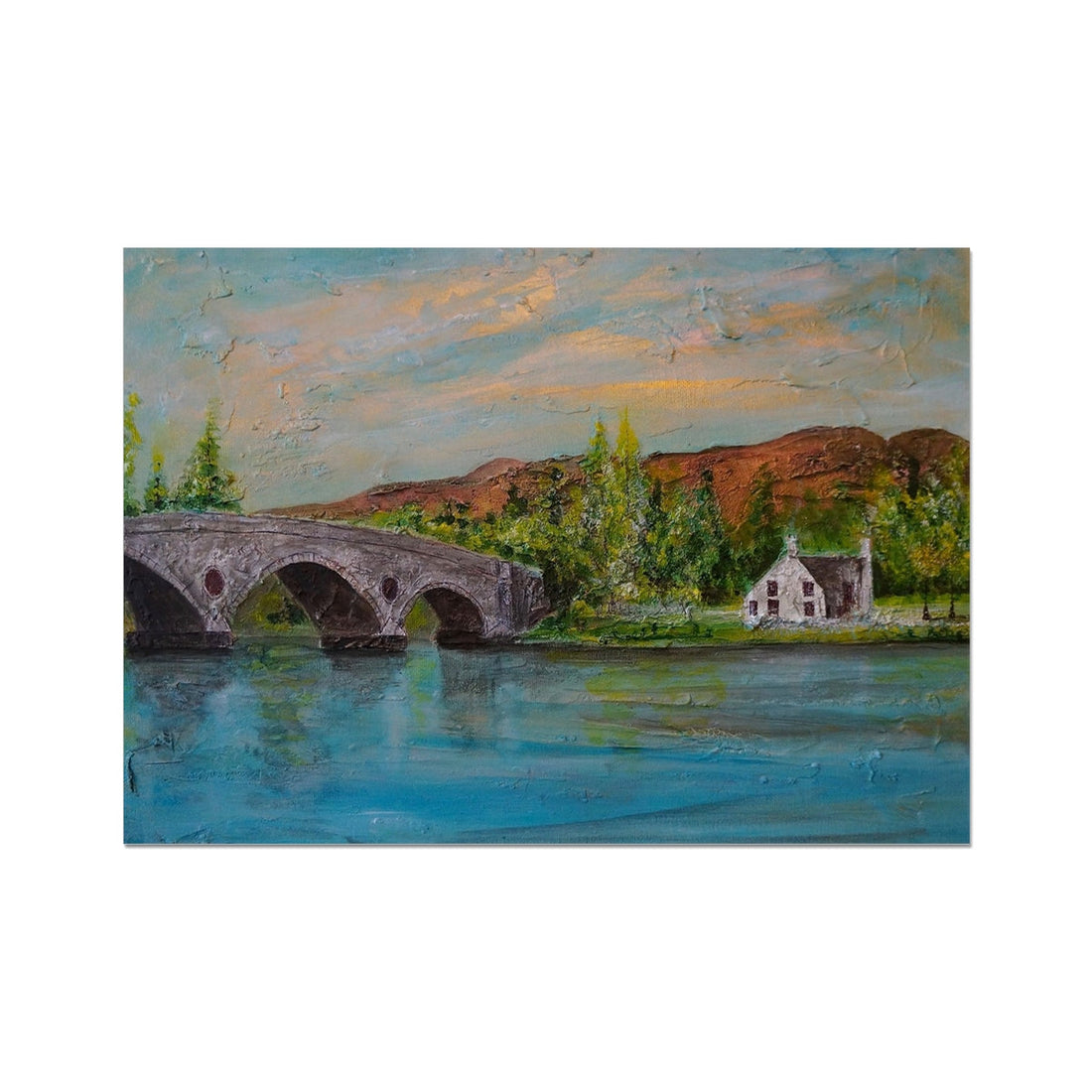 Kenmore Bridge ii Prints | Scottish Highlands &amp; Lowlands Art Gallery | Paintings, Prints, Homeware and Art Gifts From Scotland By Scottish Artist Kevin Hunter