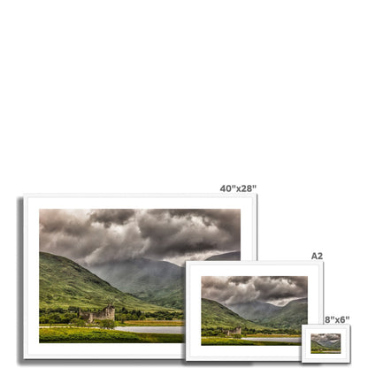 Kilchurn Castle Loch Awe Scottish Landscape Photography | Framed &amp; Mounted Prints From Scotland