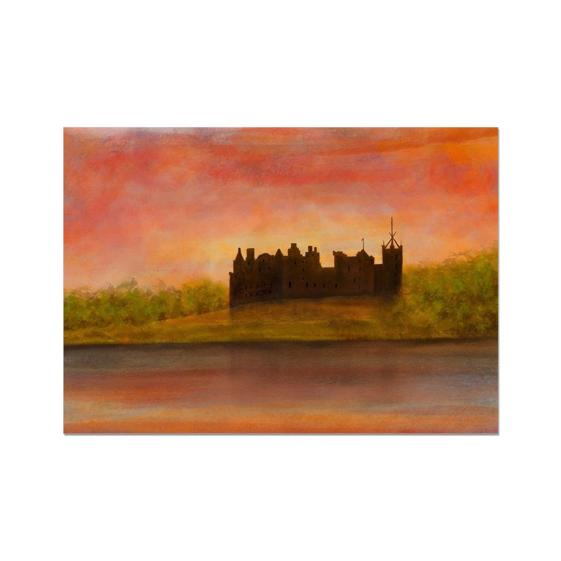 Linlithgow Palace Dusk Prints