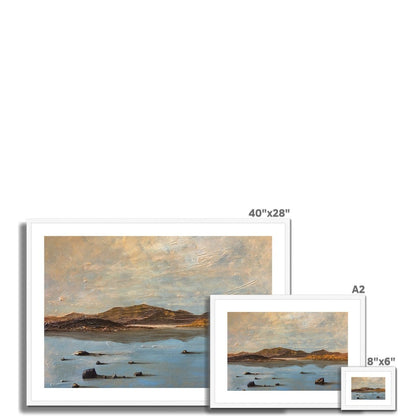 Loch Druidibeg South Uist Painting | Framed &amp; Mounted Prints From Scotland