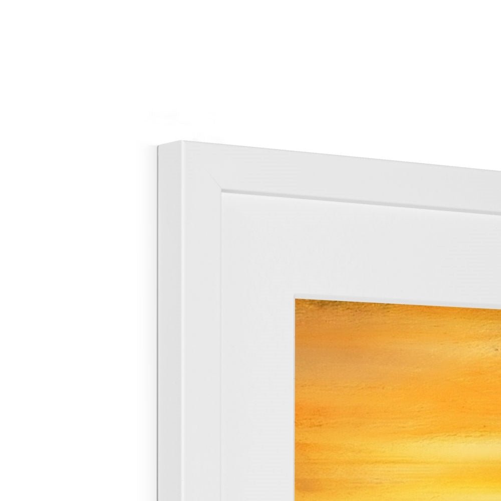 Loch Fyne Sunset Painting | Framed &amp; Mounted Prints From Scotland