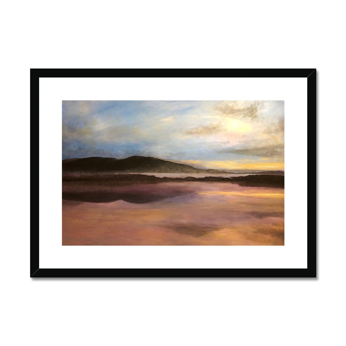 Loch Garten Painting | Framed &amp; Mounted Prints From Scotland