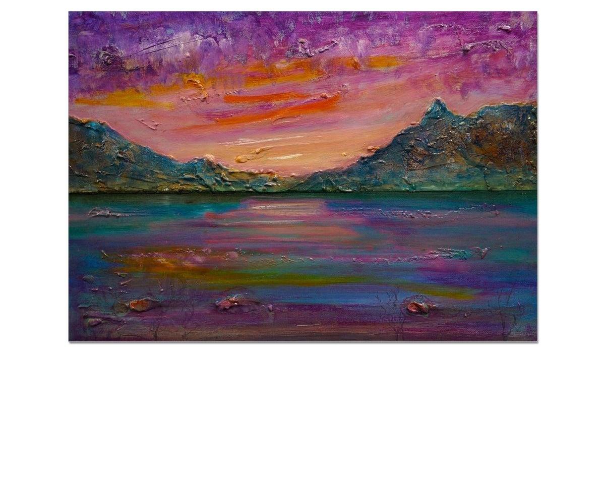 Loch Leven Sunset Art Prints from my Lochs & Mountains Art Gallery Collection