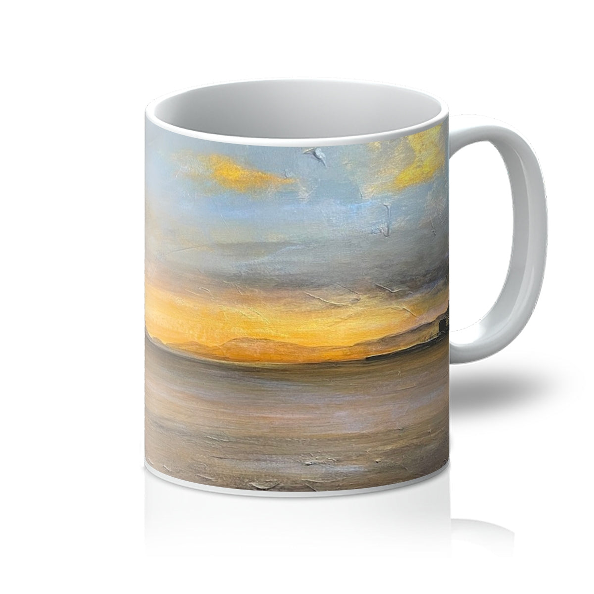 Loch Linnhe Sunset Art Gifts Mug | Scottish Lochs & Mountains Art Gallery | Paintings, Prints, Homeware and Art Gifts From Scotland By Scottish Artist Kevin Hunter