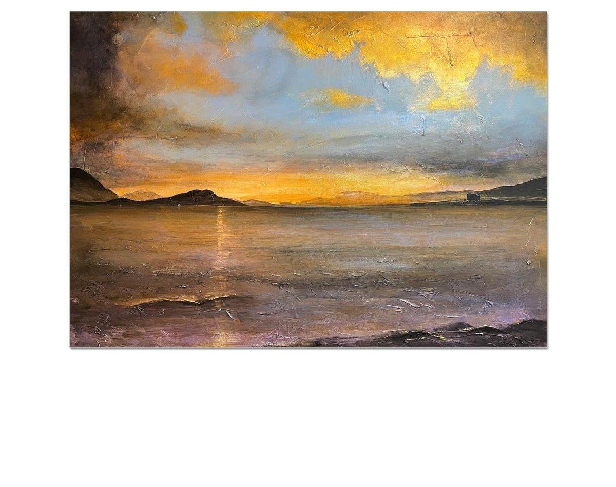 Loch Linnhe Sunset Art Prints from my Lochs & Mountains Art Gallery Collection