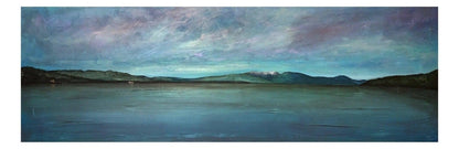 Loch Lomond From Balloch Castle Country Park | Panoramic Painting &amp; Art Prints | Scottish Lochs &amp; Mountains Art Gallery | Paintings, Prints, Homeware and Art Gifts From Scotland By Scottish Artist Kevin Hunter