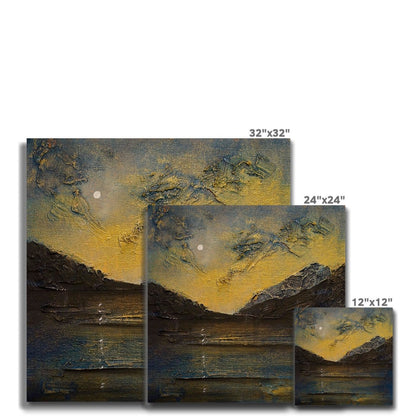 Loch Lomond Moonlight Canvas