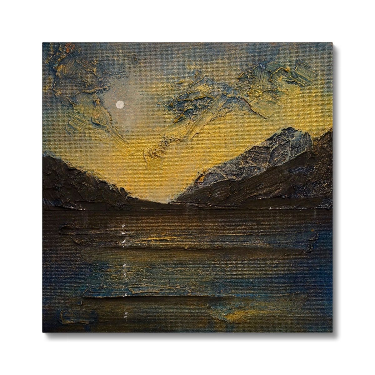 Loch Lomond Moonlight Canvas