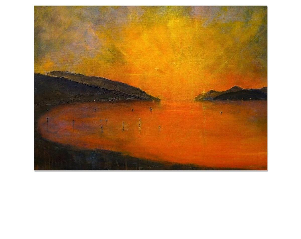 Loch Ness Sunset Art Prints from my Lochs & Mountains Art Gallery Collection