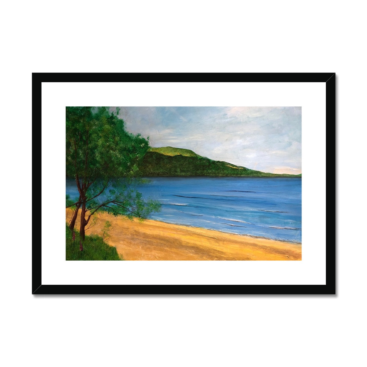 Loch Rannoch Painting | Framed &amp; Mounted Prints From Scotland