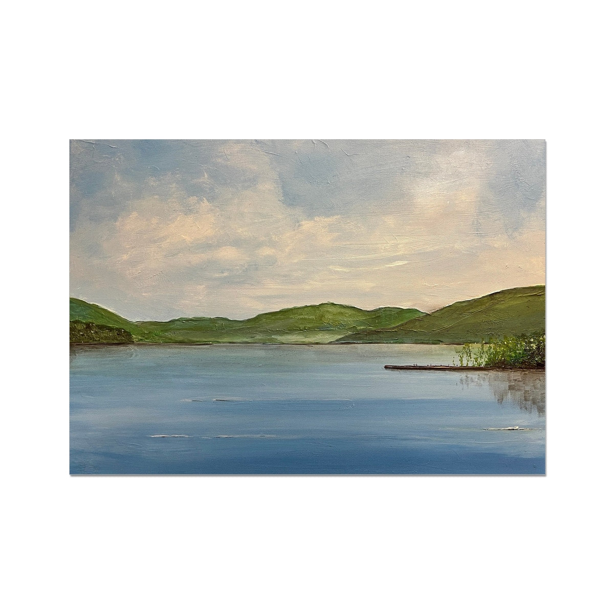 Loch Tay ii Prints | Scottish Lochs & Mountains Art Gallery | Paintings, Prints, Homeware and Art Gifts From Scotland By Scottish Artist Kevin Hunter