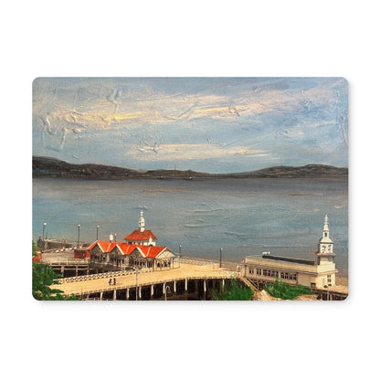 Looking From Dunoon | Scottish Art Gifts | Placemat | River Clyde Art Gallery | Paintings, Prints, Homeware and Art Gifts From Scotland By Scottish Artist Kevin Hunter