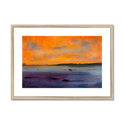 Looking From Largs Painting | Framed &amp; Mounted Prints From Scotland