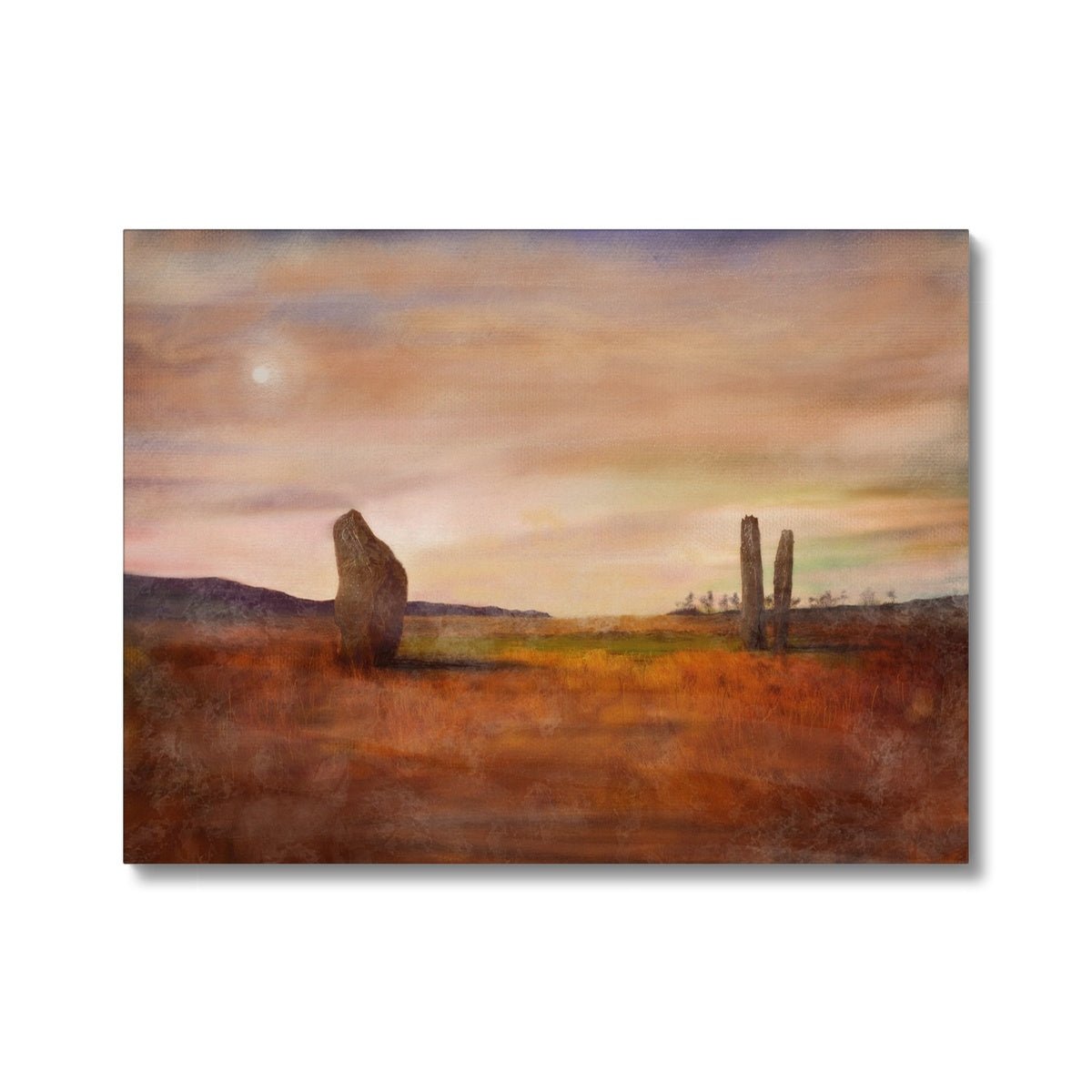 Machrie Moor Moonlight Canvas