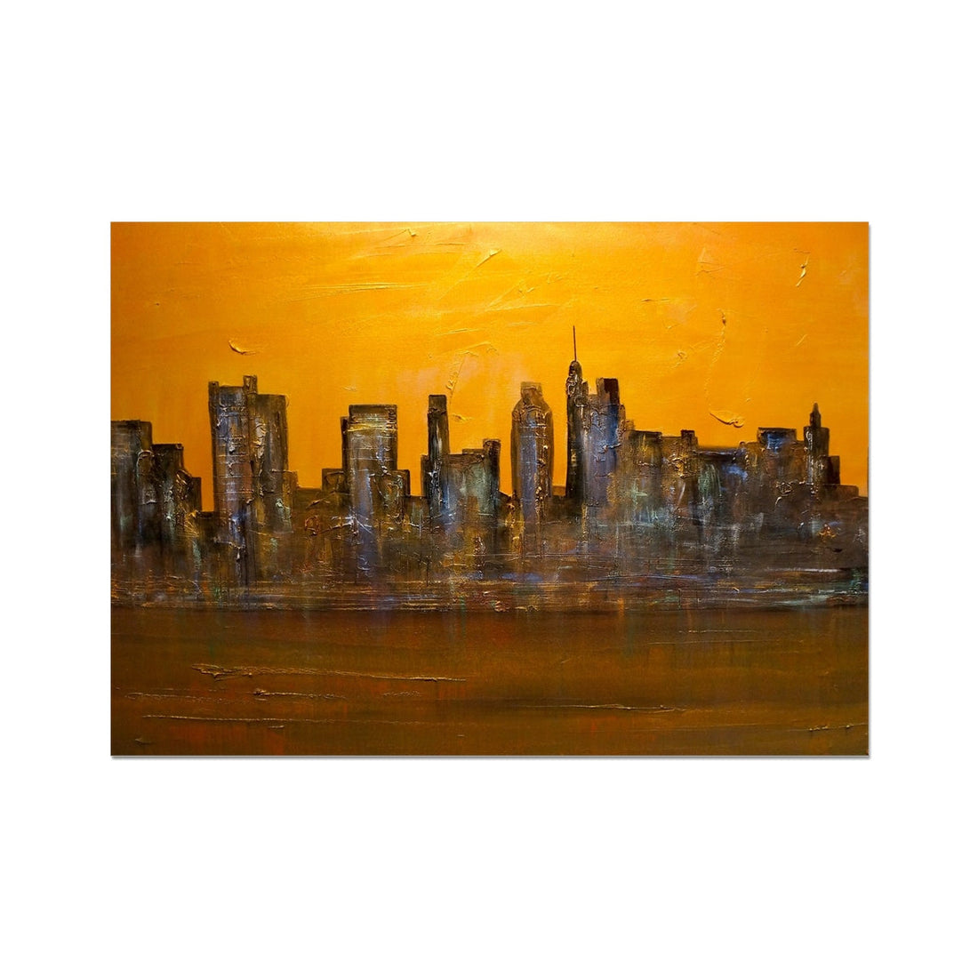 Manhattan Heat Prints | World Art Gallery | Paintings, Prints, Homeware and Art Gifts From Scotland By Scottish Artist Kevin Hunter