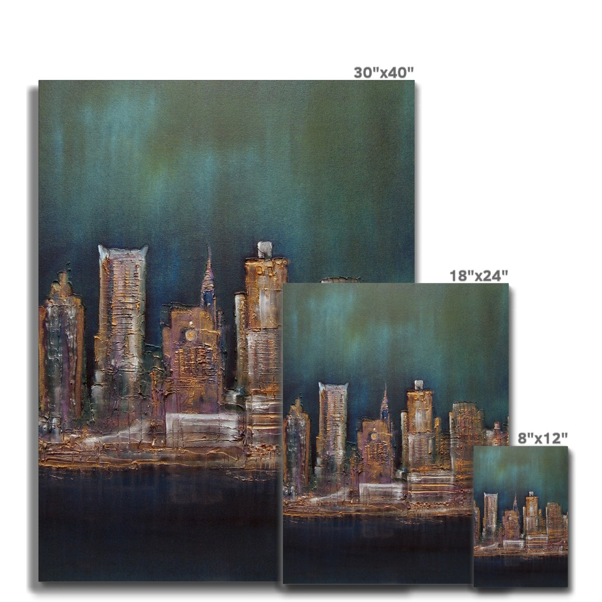 New York West Side Canvas