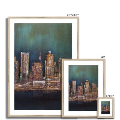 New York West Side Painting | Framed &amp; Mounted Prints From Scotland