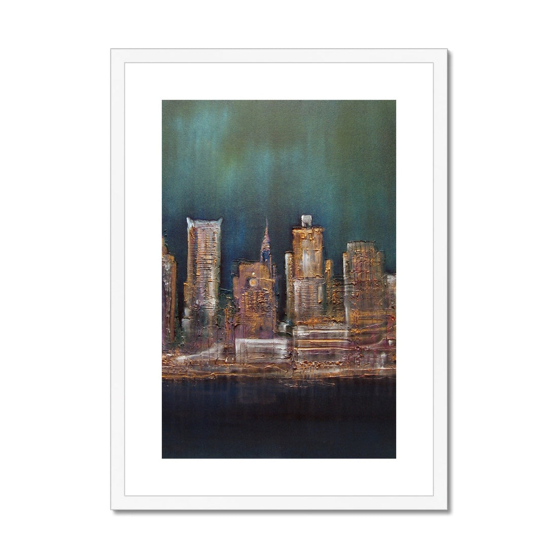 New York West Side Painting | Framed &amp; Mounted Prints From Scotland