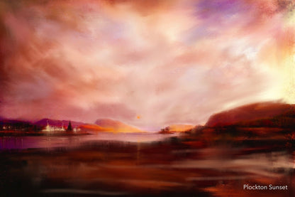 Scottish Highland Giclee Art Prints From Scotland-Scottish Lochs &amp; Mountains Art Gallery