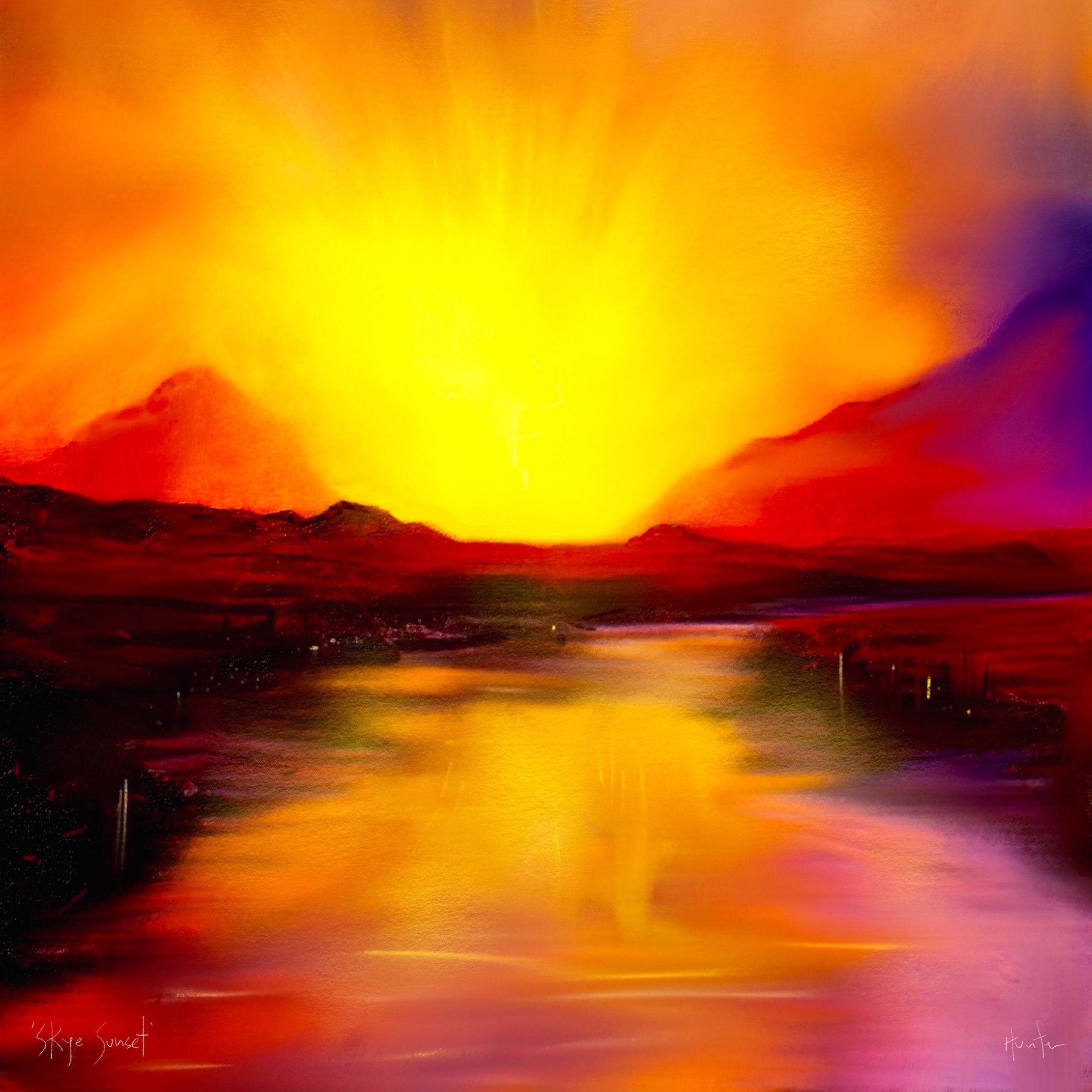 Skye Sunset | Scotland In Your Pocket Art Print