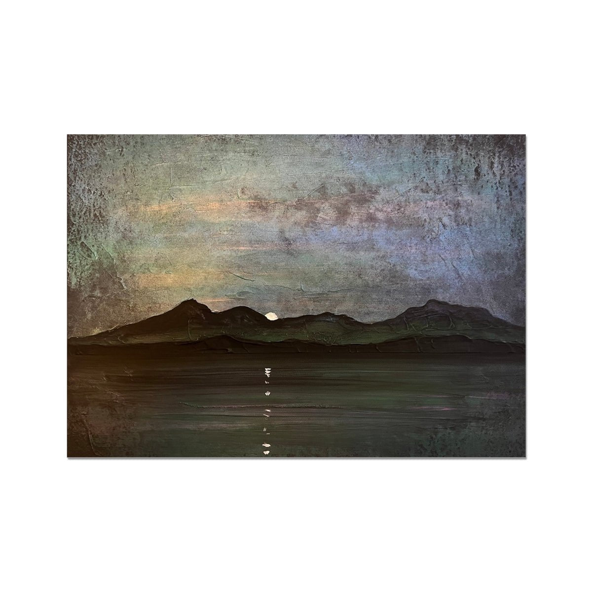 Sleeping Warrior Moonlight Arran Prints