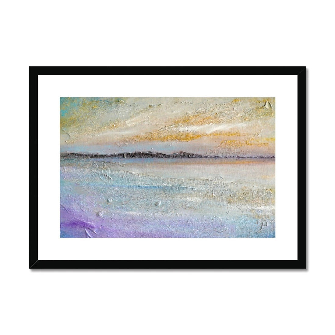 Sollas Beach North Uist Painting | Framed &amp; Mounted Prints From Scotland