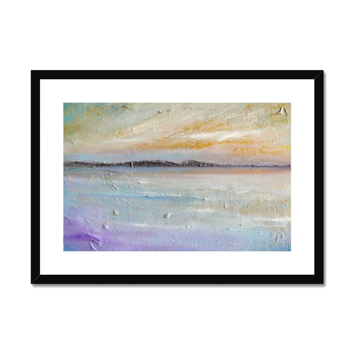 Sollas Beach North Uist Painting | Framed & Mounted Prints From Scotland