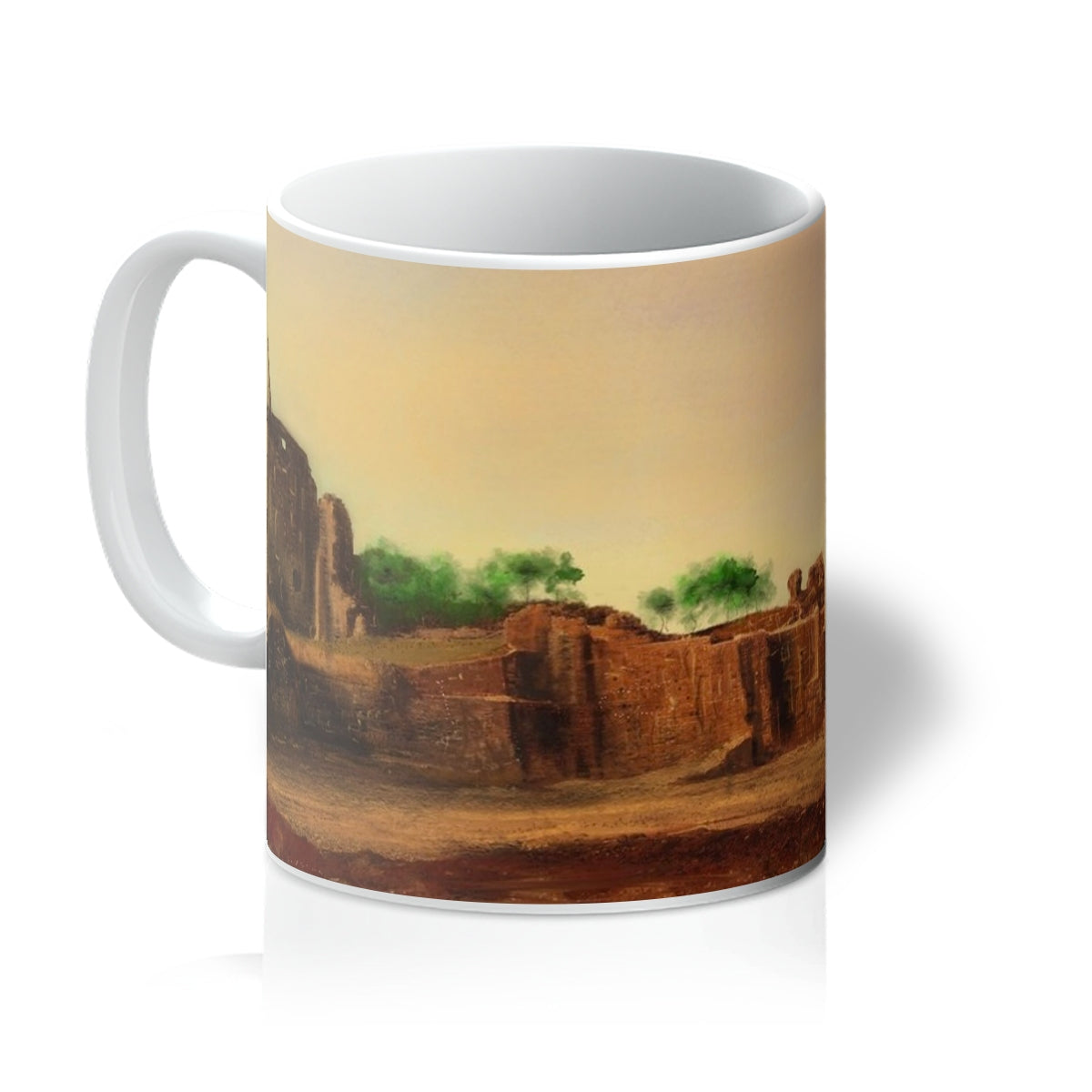 St Andrews Castle Art Gifts Mug | Historic & Iconic Scotland Art Gallery | Paintings, Prints, Homeware and Art Gifts From Scotland By Scottish Artist Kevin Hunter