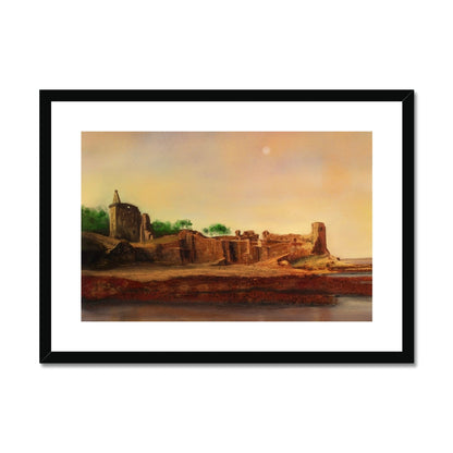 St Andrews Castle Painting | Framed &amp; Mounted Prints From Scotland