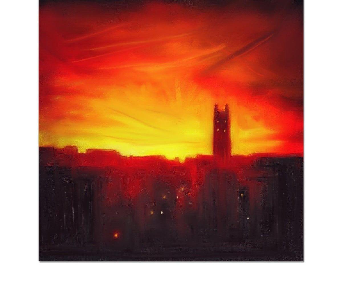 St Stephen's Church Sunset Art Prints from my Edinburgh & Glasgow Art Gallery Collection