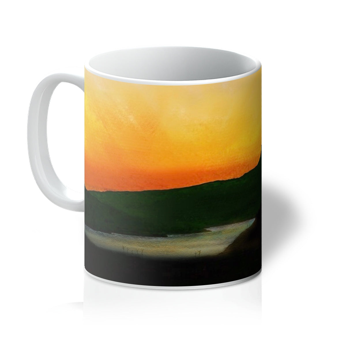 Stac Pollaidh Dusk Art Gifts Mug | Scottish Lochs & Mountains Art Gallery | Paintings, Prints, Homeware and Art Gifts From Scotland By Scottish Artist Kevin Hunter