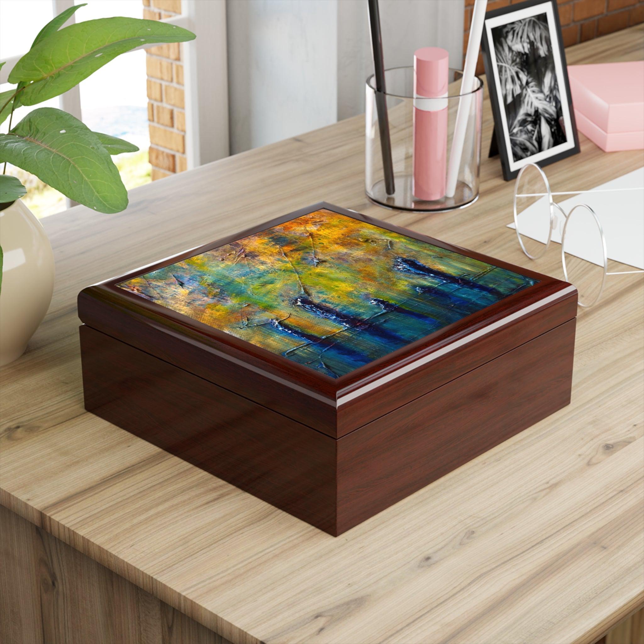 Stenness Moonlight | Art Jewellery Box | Scotland