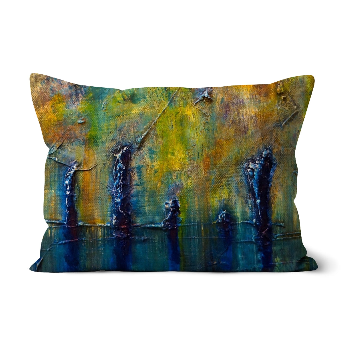 Stenness Moonlight Orkney Art Gifts Cushion | Orkney Art Gallery | Paintings, Prints, Homeware and Art Gifts From Scotland By Scottish Artist Kevin Hunter