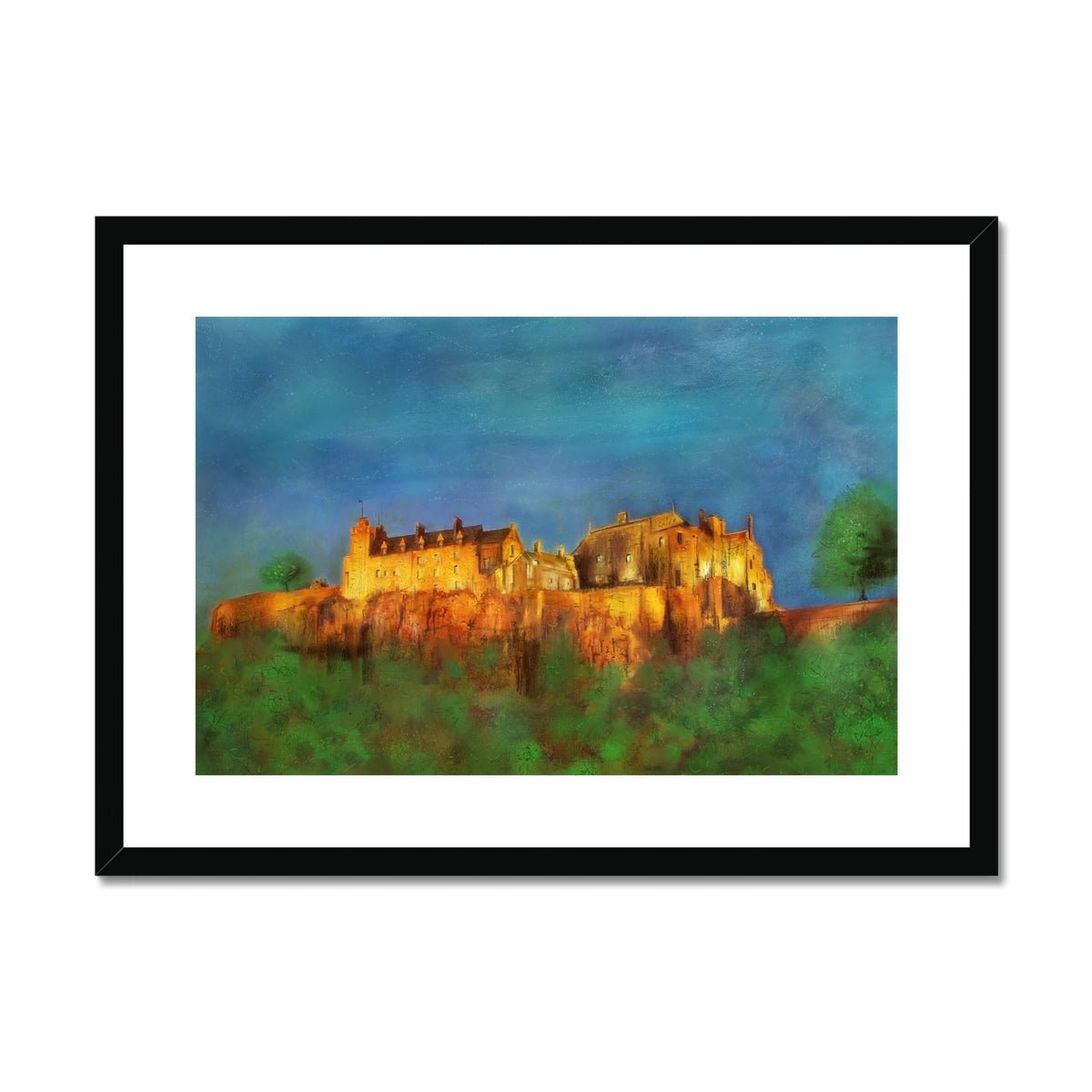 Stirling Castle Painting | Framed & Mounted Prints From Scotland