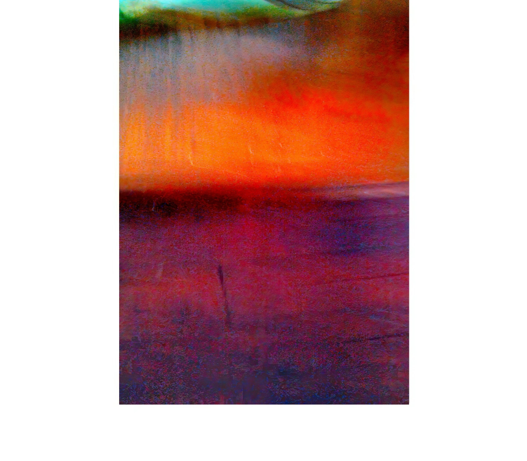 Summer Rain Art Prints from my Abstract & Impressionistic Art Gallery Collection