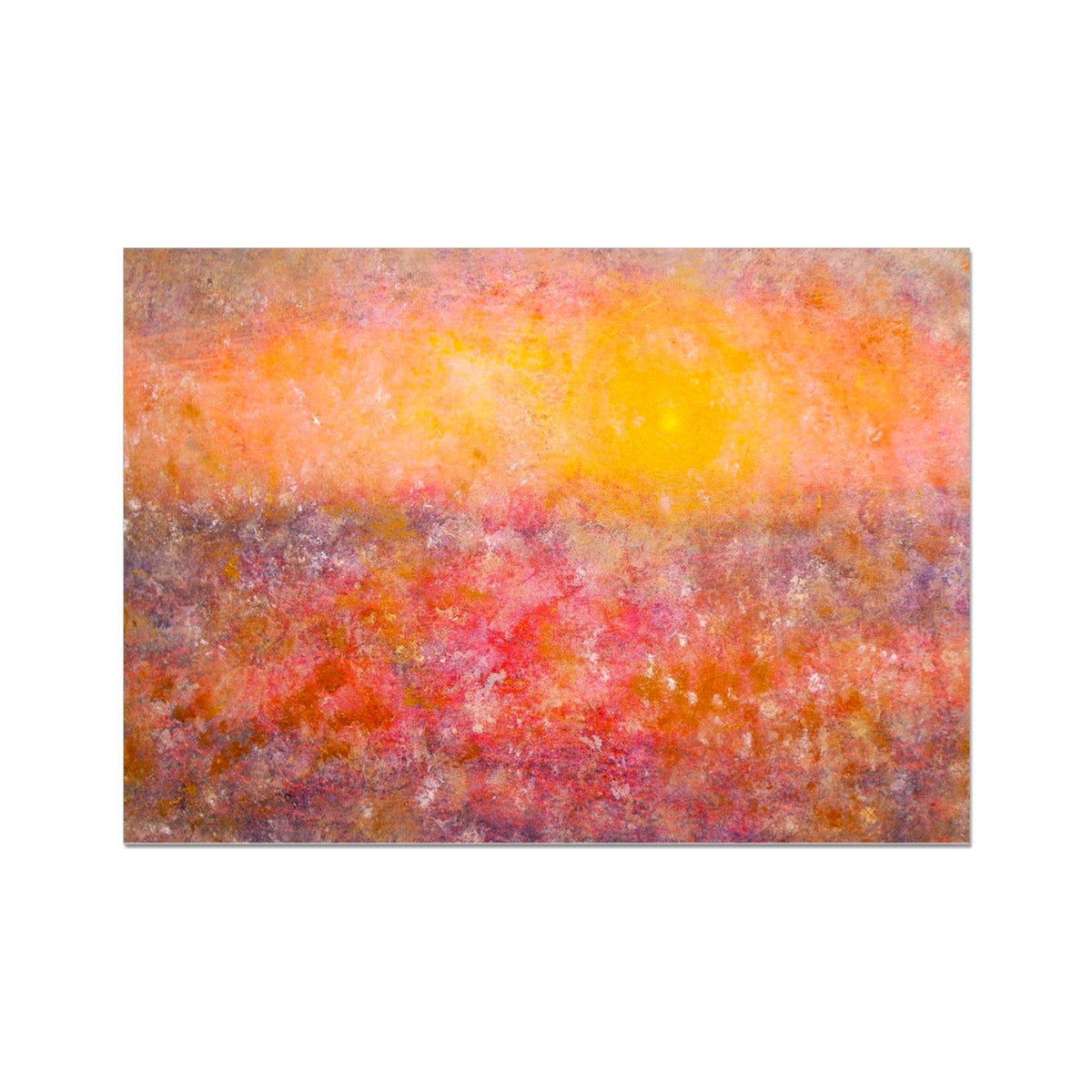 Sunrise Mist Horizon Abstract Prints | Abstract &amp; Impressionistic Art Gallery | Paintings, Prints, Homeware and Art Gifts From Scotland By Scottish Artist Kevin Hunter