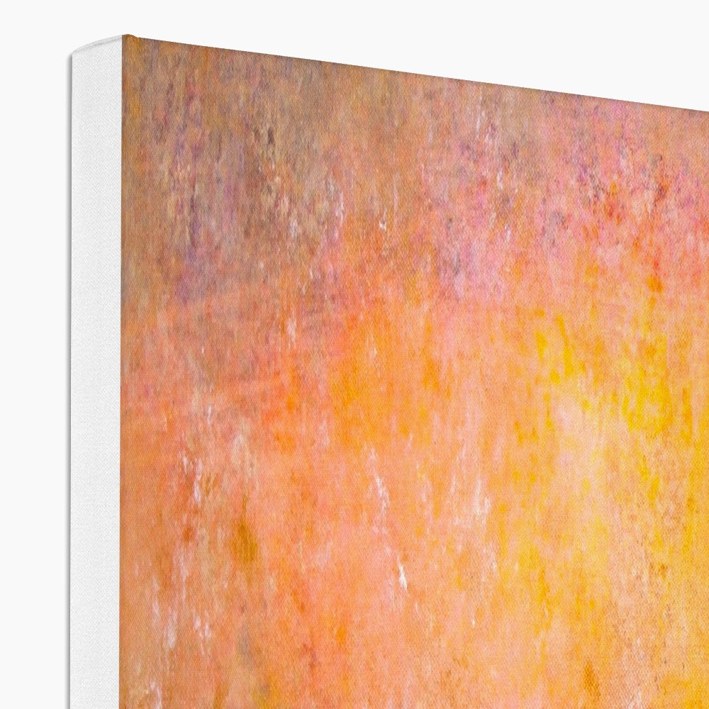 Sunrise Mist Horizon Abstract Canvas | Abstract & Impressionistic Art Gallery | Paintings, Prints, Homeware and Art Gifts From Scotland By Scottish Artist Kevin Hunter