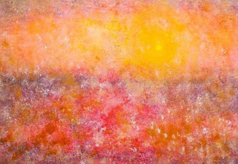 Sunrise Mist Horizon Art Prints from my Abstract & Impressionistic Art Gallery Collection