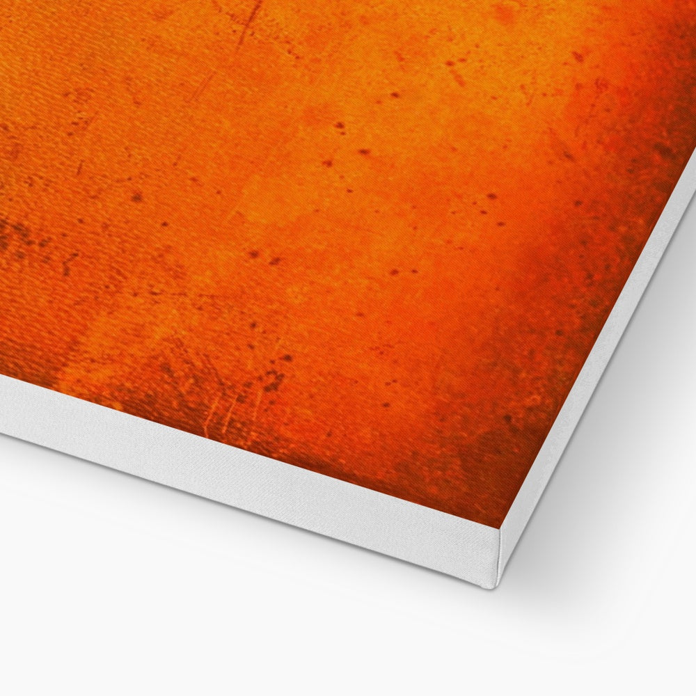 Sunset Horizon Abstract Canvas